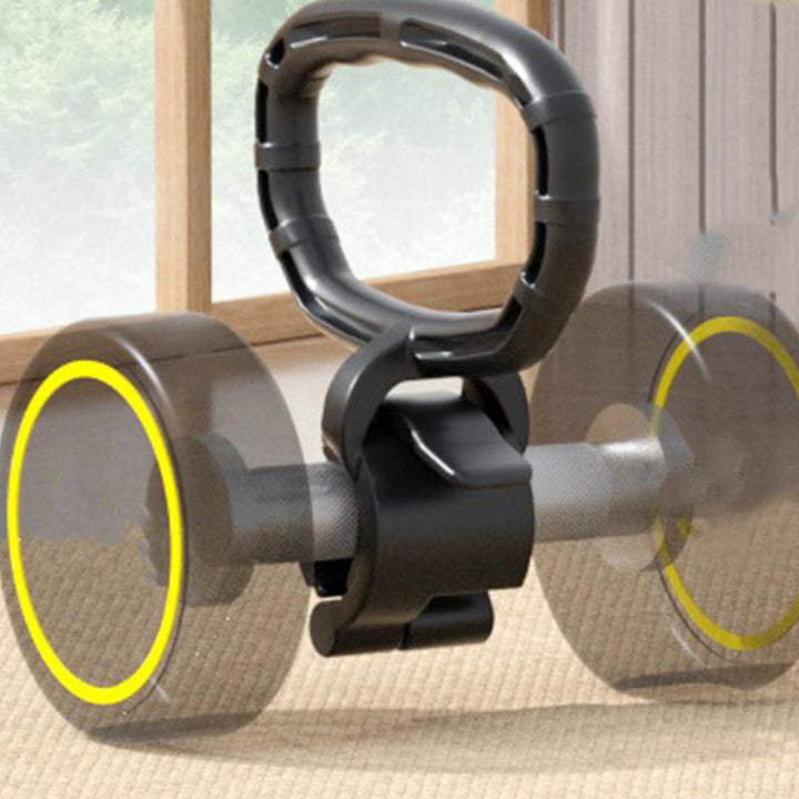 Premium Dumbbell to Kettlebell Converter – Portable Kettlebell Adapter for Home Gym Workouts – Sturdy Grip Handle for Heavy Dumbbells, Easy Transformation for Effective Training