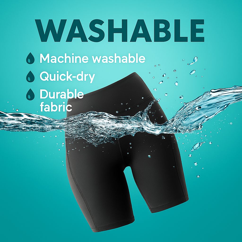 Premium EMS Muscle Stimulation Massage Pants for Weight Loss and Leg Shaping, USB Rechargeable Slimming Yoga Shorts with 6 Modes and Washable Material
