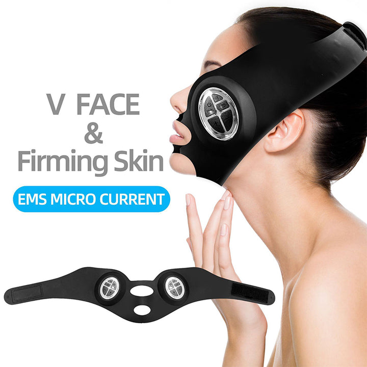 Premium EMS V-Shape Face Lifting Massager | Slimming Anti-Wrinkle Device for Double Chin Reduction, Cheek Lift Up, and Facial Contouring | Beauty Mask for Youthful Skin | NEW Release