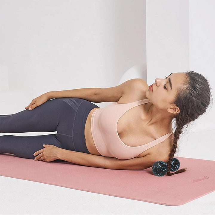 Premium EPP Fascia Massage Foam Rollers & Fitness Balls Set for Deep Tissue, Trigger Point Relief, Muscle Recovery, Yoga Column, and Core Strengthening, High-Density Lacrosse Balls for Back, Neck & Leg Soreness