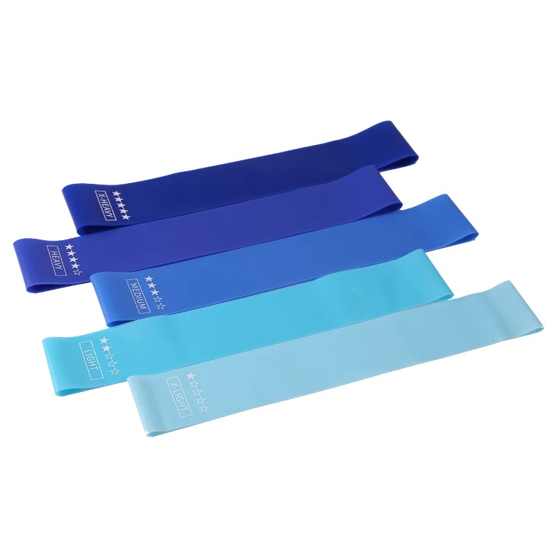 Premium Elastic Resistance Loop Bands – Yoga & Fitness Training Bands for Strength, Cardio and Flexibility Exercises