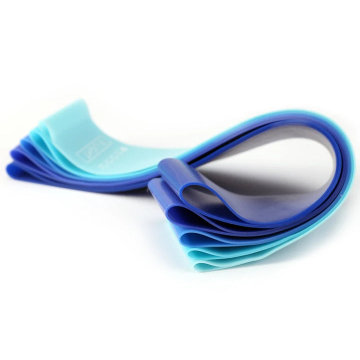 Premium Elastic Resistance Loop Bands – Yoga & Fitness Training Bands for Strength, Cardio and Flexibility Exercises