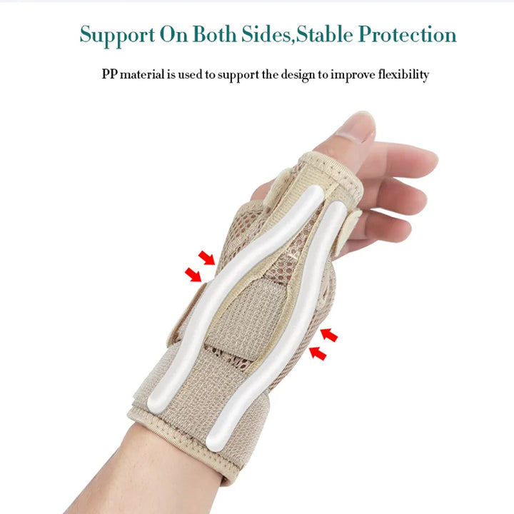 Premium Elastic Thumb Support Brace for Arthritis & Tendonitis Pain Relief, Splashproof Compression Sleeve for Daily Use, Soft Lightweight Design for Computer Use, Cooking, Gardening & Sports – 2 PCS, Fits Left & Right Hands