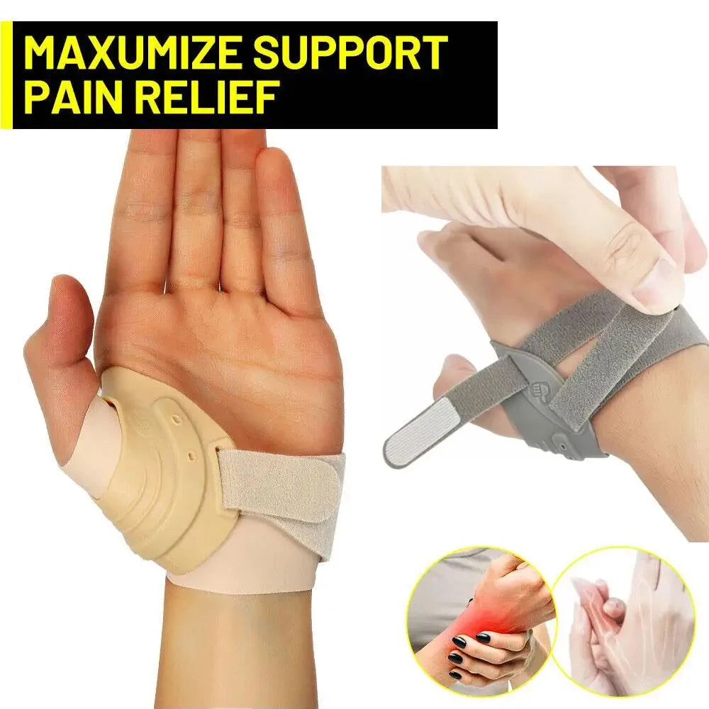Premium Elastic Thumb Support Brace for Arthritis & Tendonitis Pain Relief, Splashproof Compression Sleeve for Daily Use, Soft Lightweight Design for Computer Use, Cooking, Gardening & Sports – 2 PCS, Fits Left & Right Hands