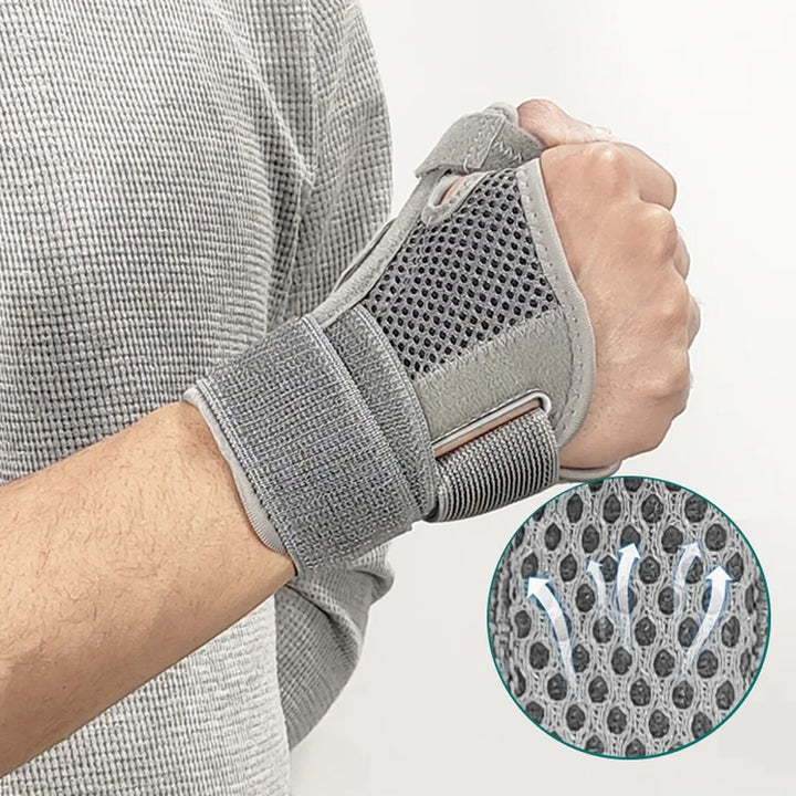 Premium Elastic Thumb Support Brace for Arthritis & Tendonitis Pain Relief, Splashproof Compression Sleeve for Daily Use, Soft Lightweight Design for Computer Use, Cooking, Gardening & Sports – 2 PCS, Fits Left & Right Hands