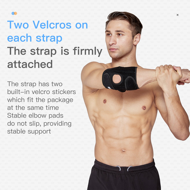 Premium Elbow Support Sleeve for Basketball & Football – Breathable Arm Sleeve Protector for Sports Safety, Adjustable Compression Pad for Arm Injury Protection