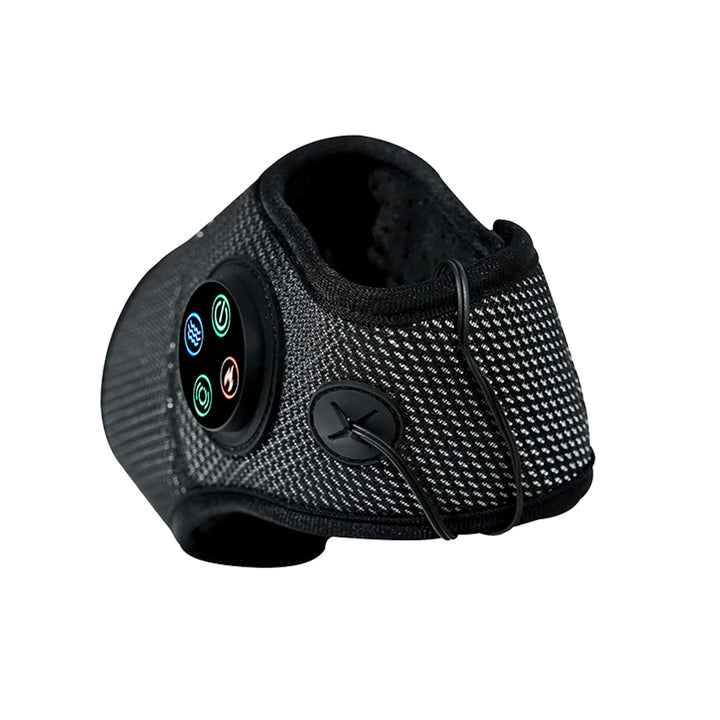 Premium Electric Ankle Massager for Pain Relief - Air Compression Foot Massager with Adjustable Intensity, USB Rechargeable, Lightweight Ankle Brace for Relaxation and Health Care