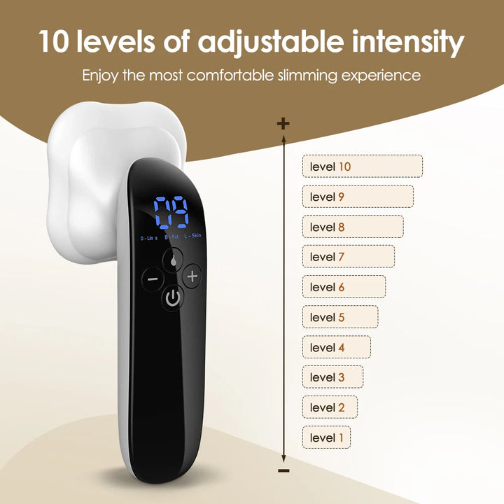 Premium Electric Body Massage Device – Rechargeable Handheld Massager with Heat Function and Adjustable Intensity
