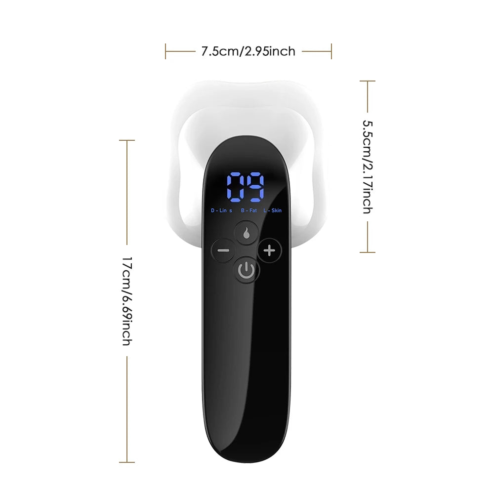 Premium Electric Body Massage Device – Rechargeable Handheld Massager with Heat Function and Adjustable Intensity