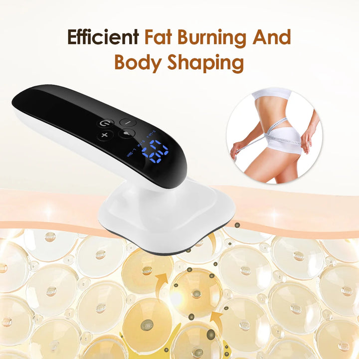 Premium Electric Body Massage Device – Rechargeable Handheld Massager with Heat Function and Adjustable Intensity