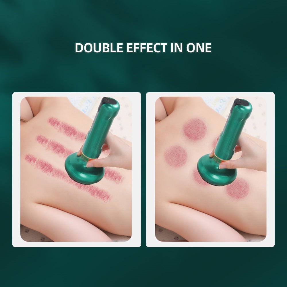 Premium Electric Cupping Massager - 12-Level Vacuum Suction, Infrared Heating, Anti-Cellulite, Body Slimming Therapy, Pain-Free Gua Sha & Scraping