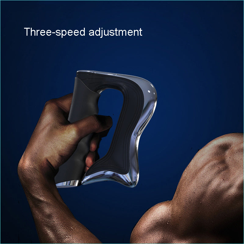 Premium Electric Fascia Massager with NMES Muscle Stimulation, Gua Sha Scraping Tool for Lymphatic Drainage & Pain Relief, Full Body Tissue Massage