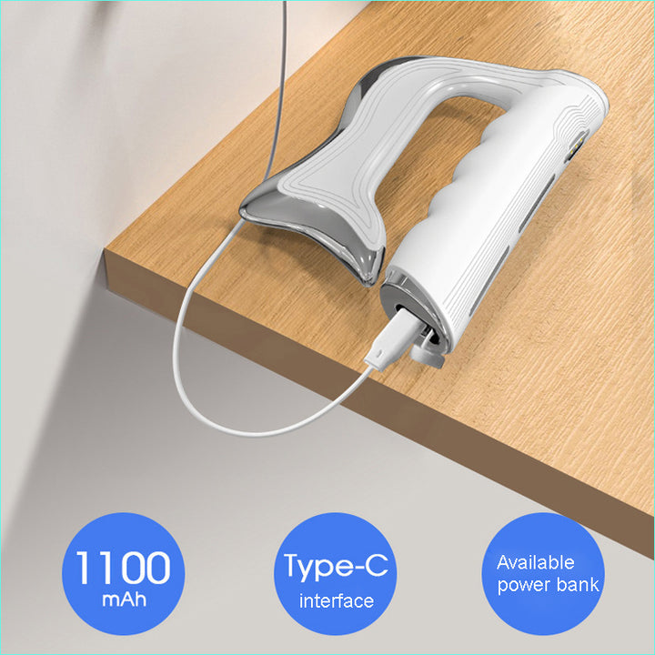 Premium Electric Fascia Massager with NMES Muscle Stimulation, Gua Sha Scraping Tool for Lymphatic Drainage & Pain Relief, Full Body Tissue Massage