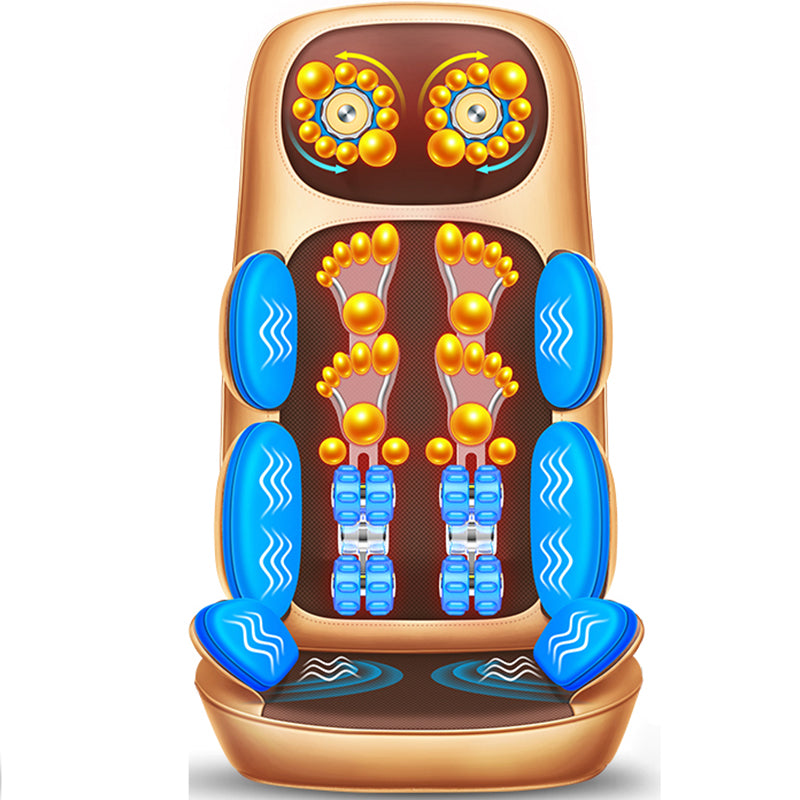 Premium Electric Full Body Massage Chair with Infrared Heating, Deep Kneading, Vibration, and Shiatsu for Neck, Back, Waist, and Legs - Adjustable Height, Easy Control, and Safety Features