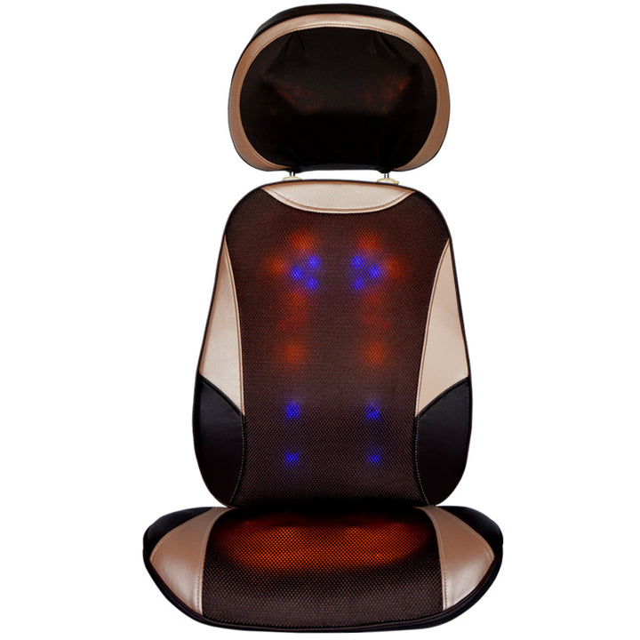 Premium Electric Full Body Massage Chair with Infrared Heating, Deep Kneading, Vibration, and Shiatsu for Neck, Back, Waist, and Legs - Adjustable Height, Easy Control, and Safety Features