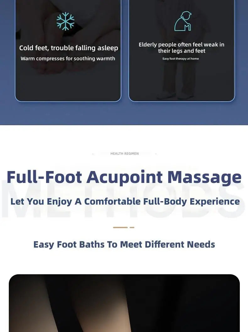 Premium Electric Heated Foot Spa Massager – Portable Foot Bath with Bubble Function, Large Shiatsu Rollers, Temperature Control and LED Display