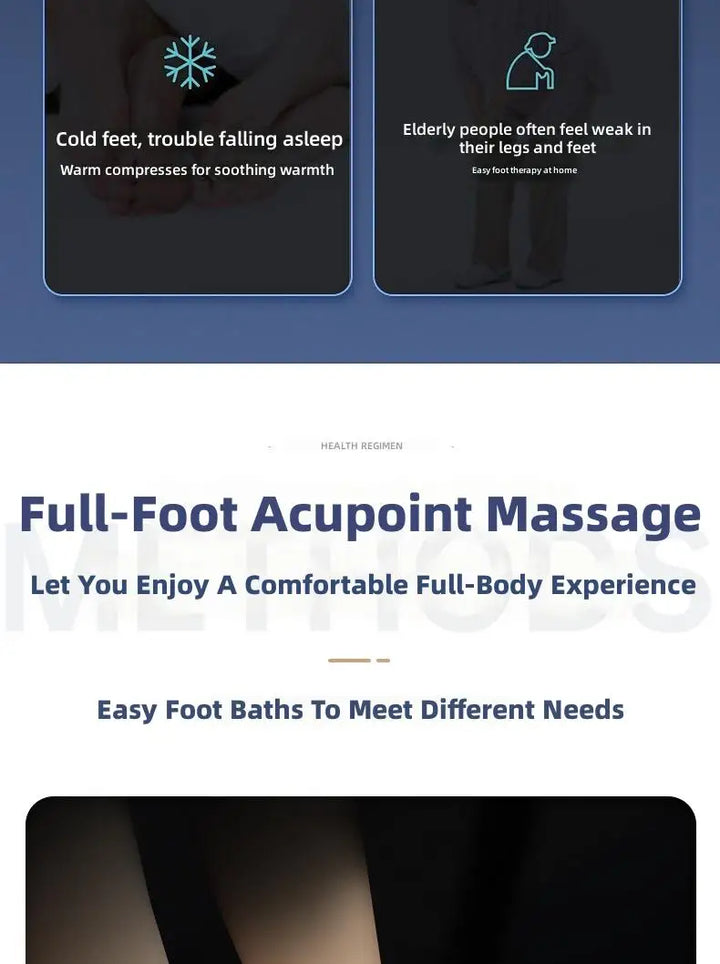 Premium Electric Heated Foot Spa Massager – Portable Foot Bath with Bubble Function, Large Shiatsu Rollers, Temperature Control and LED Display