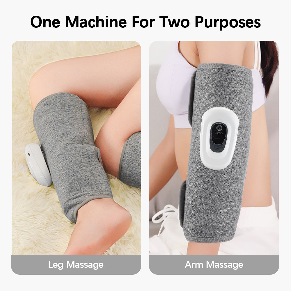 Premium Electric Leg Massager - Wireless, Rechargeable Air Compression Calf Massage for Muscle Relief & Relaxation | Health Care Device