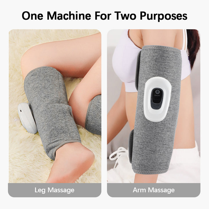Premium Electric Leg Massager - Wireless, Rechargeable Air Compression Calf Massage for Muscle Relief & Relaxation | Health Care Device