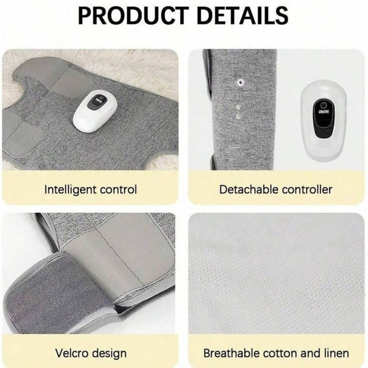Premium Electric Leg Massager - Wireless, Rechargeable Air Compression Calf Massage for Muscle Relief & Relaxation | Health Care Device