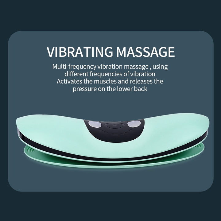 Premium Electric Lumbar Traction Device for Lower Back Pain Relief – Vibration & Thermal Therapy, Ergonomic Design, Adjustable Heat Modes, Portable Remote Contro