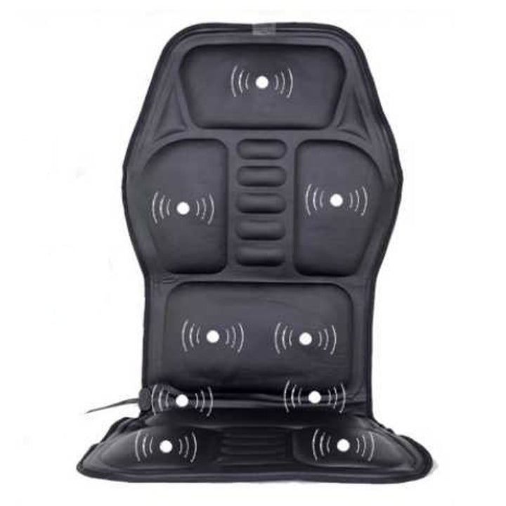 Premium Electric Massage Chair Cushion with Heating & Vibrator – 5-9 Vibration Zones, Adjustable Intensity & Temperature, Perfect for Car, Home & Office Pain Relief