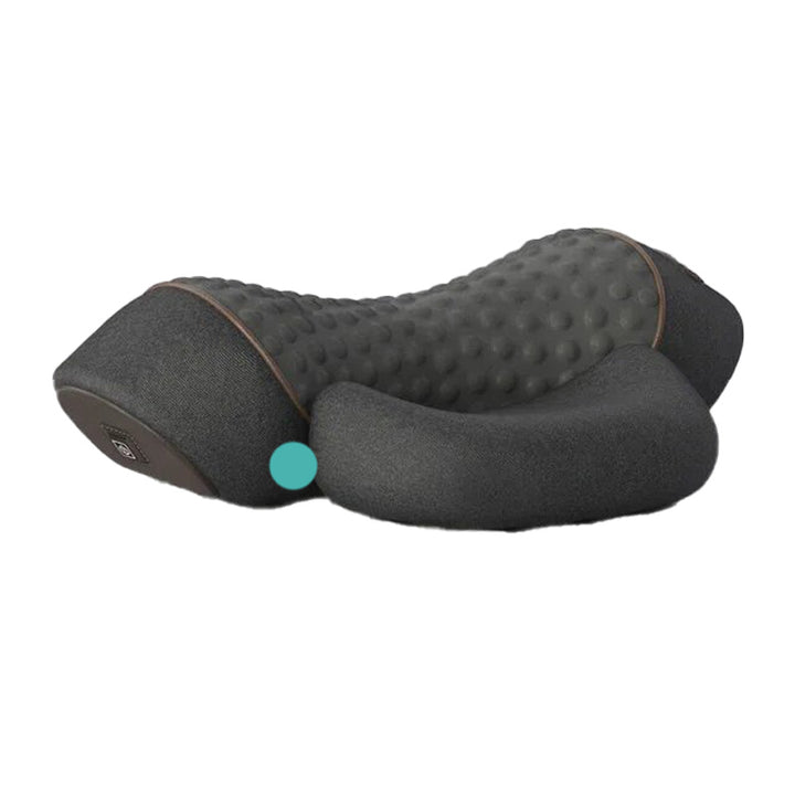 Premium Electric Neck Massager Pillow with Hot Compress & Vibration, Cervical Spine Support for Improved Sleep and Pain Relief, USB Rechargeable