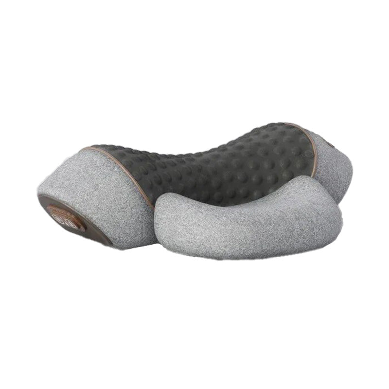 Premium Electric Neck Massager Pillow with Hot Compress & Vibration, Cervical Spine Support for Improved Sleep and Pain Relief, USB Rechargeable
