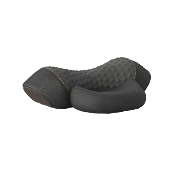 Premium Electric Neck Massager Pillow with Hot Compress & Vibration, Cervical Spine Support for Improved Sleep and Pain Relief, USB Rechargeable