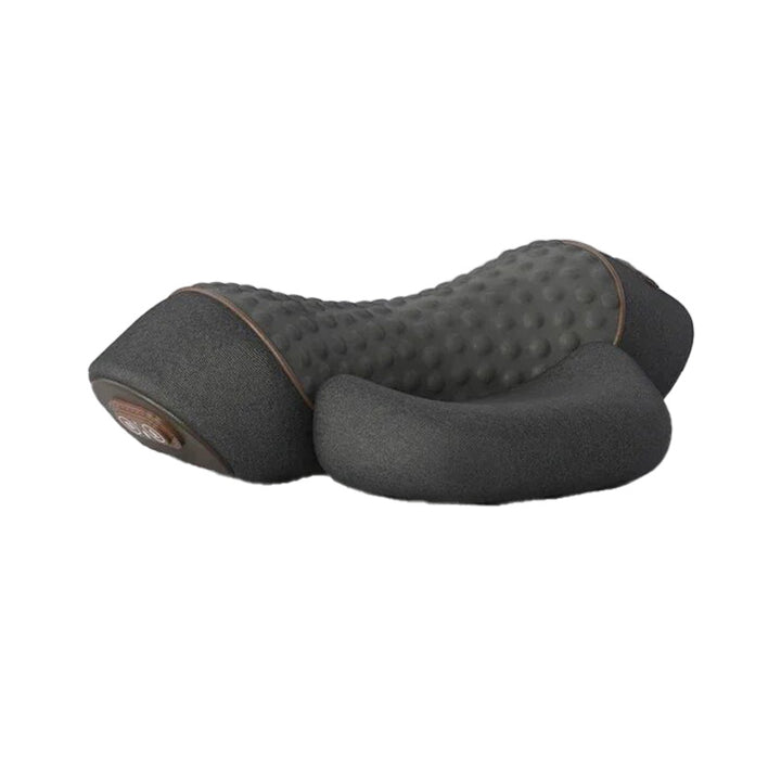 Premium Electric Neck Massager Pillow with Hot Compress & Vibration, Cervical Spine Support for Improved Sleep and Pain Relief, USB Rechargeable
