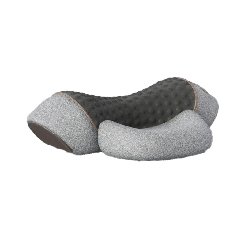 Premium Electric Neck Massager Pillow with Hot Compress & Vibration, Cervical Spine Support for Improved Sleep and Pain Relief, USB Rechargeable