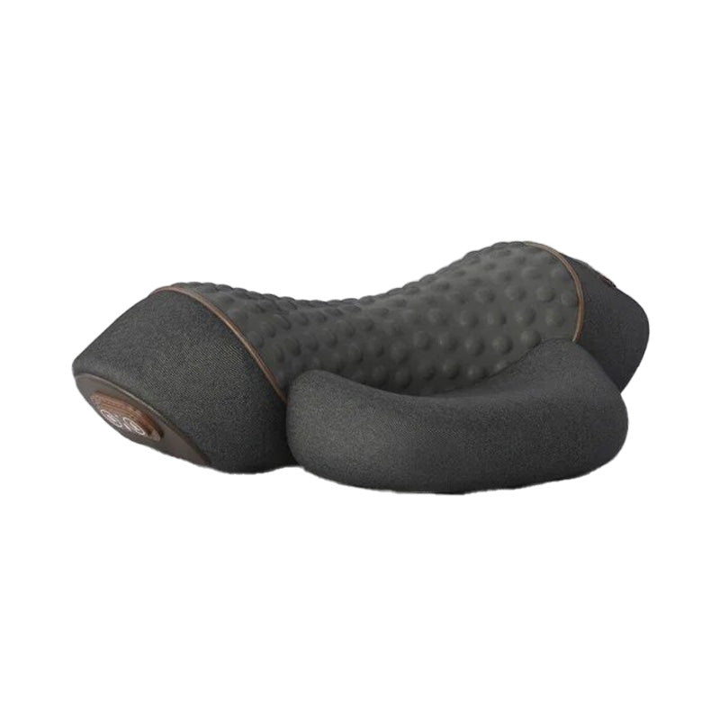 Premium Electric Neck Massager Pillow with Hot Compress & Vibration, Cervical Spine Support for Improved Sleep and Pain Relief, USB Rechargeable