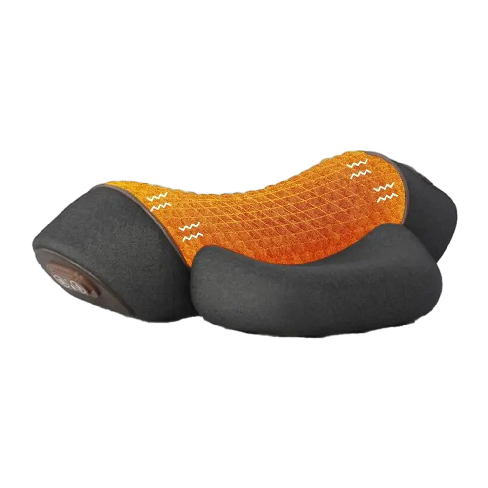 Premium Electric Neck Massager Pillow with Hot Compress & Vibration, Cervical Spine Support for Improved Sleep and Pain Relief, USB Rechargeable