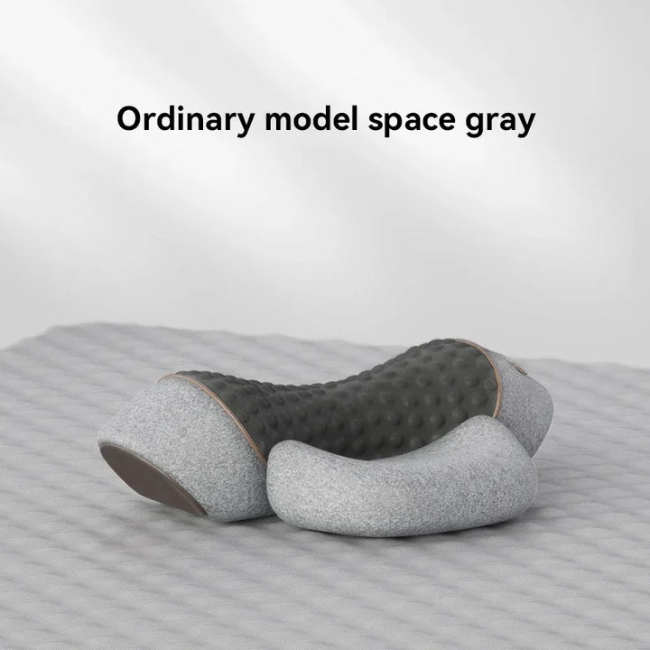 Premium Electric Neck Massager Pillow with Hot Compress & Vibration, Cervical Spine Support for Improved Sleep and Pain Relief, USB Rechargeable