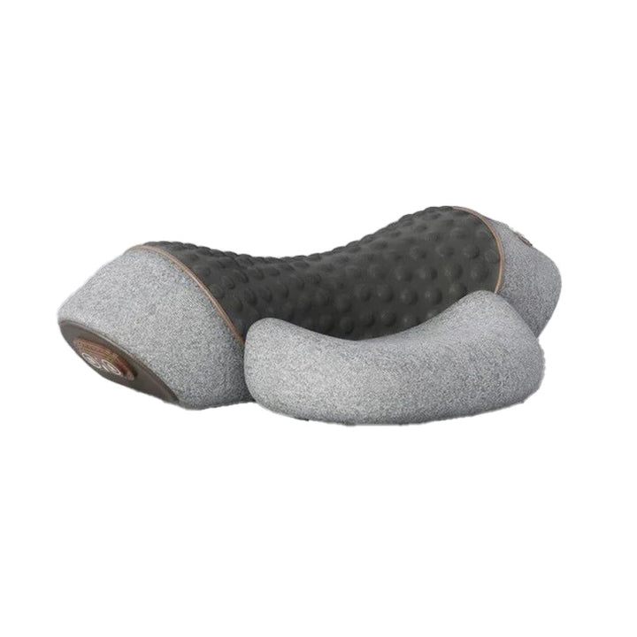 Premium Electric Neck Massager Pillow with Hot Compress & Vibration, Cervical Spine Support for Improved Sleep and Pain Relief, USB Rechargeable