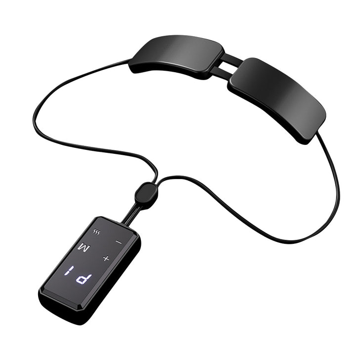 Premium Electric Neck Massager with Smart TENS+EMS Pulse, 6 Modes & 19 Intensity Levels, Lightweight Cervical Spine Relief for Neck Pain & Muscle Relaxation