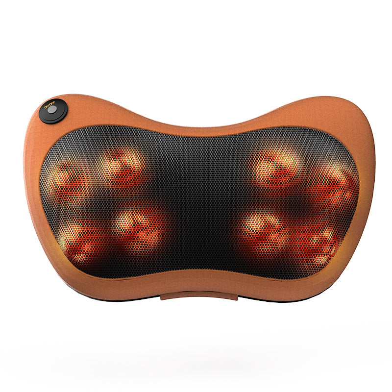 Premium Electric Shiatsu Massage Pillow for Neck, Back, and Body Pain Relief | Multifunctional Heating Massage Pillow for Car and Home Use | Ergonomic Design with Deep Kneading & Soothing Heat