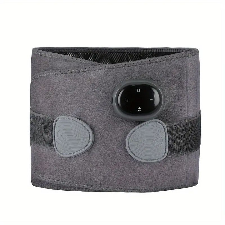 Premium Electric Waist Massager – Portable Lumbar Heating Belt with 3 Vibration Levels & Temperature Control – Adjustable Waist Support Brace for Pain Relief & Comfort