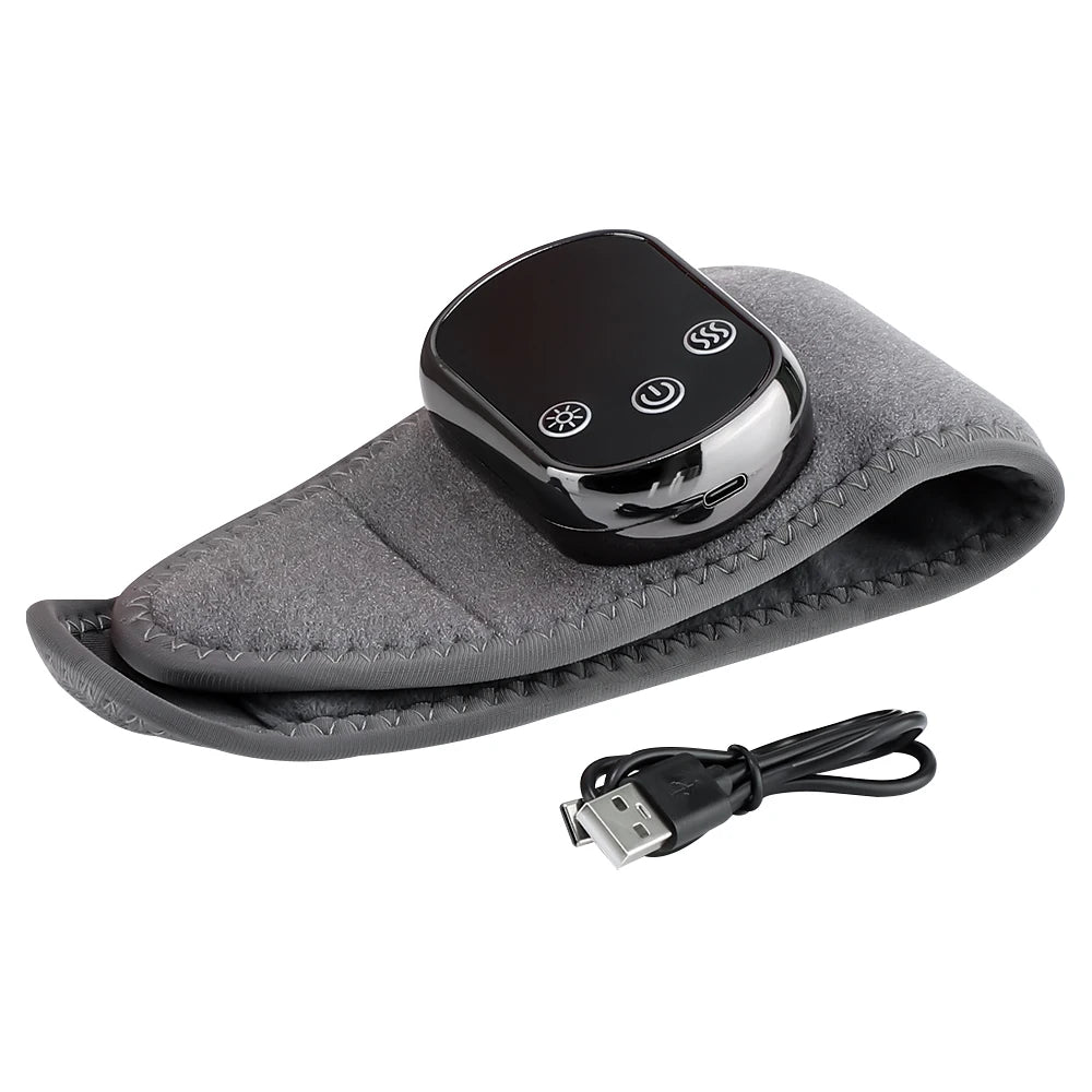 Premium Electric Wrist Brace – Adjustable Heating and Vibration Compression Wrap for Hand and Ankle Support