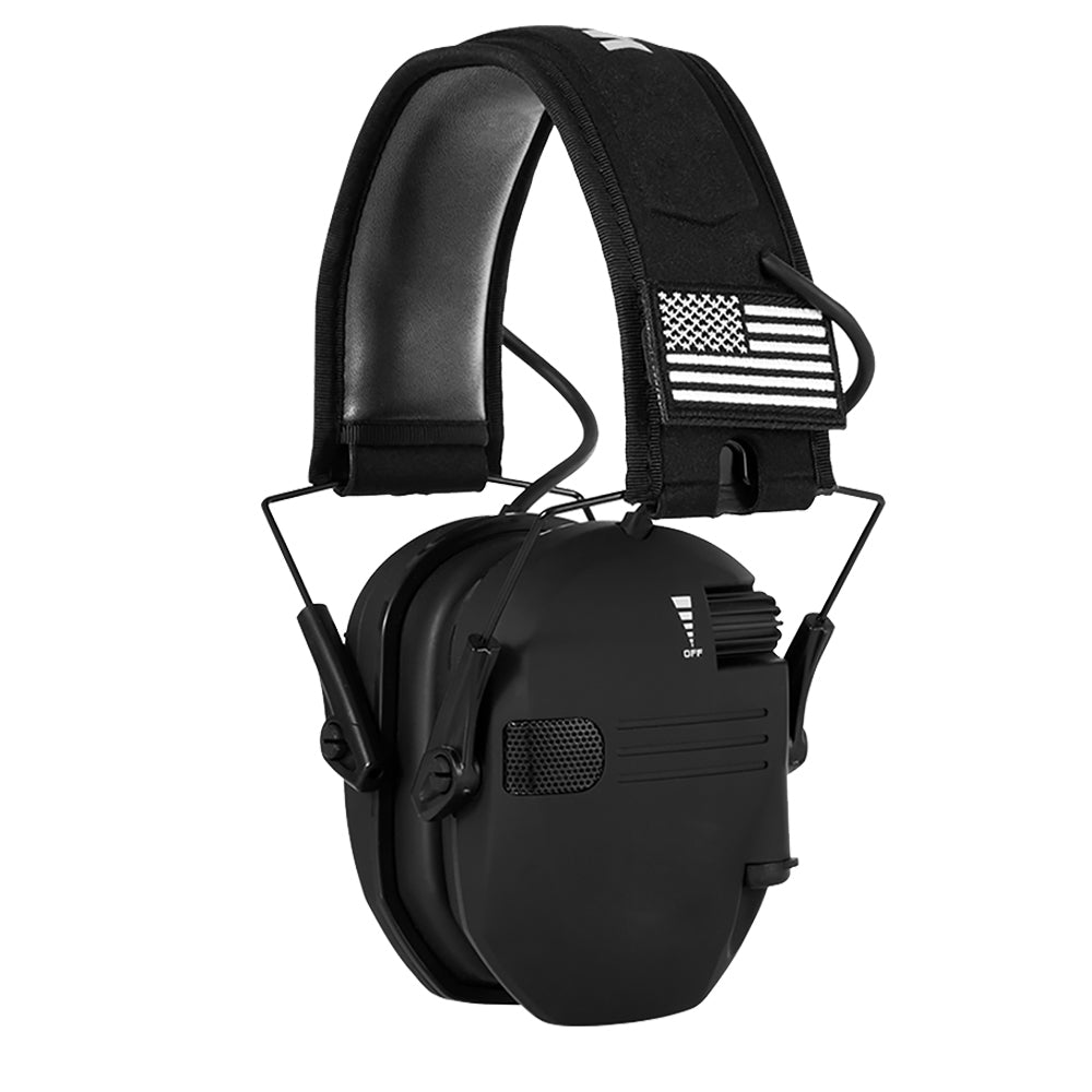 Premium Electronic Shooting Earmuffs with ARC Rail Mount – Tactical Helmet Headset for Noise Reduction, Intelligent Sound Pickup, NRR 22dB, Ideal for Airsoft, Hunting, and Outdoor Sports