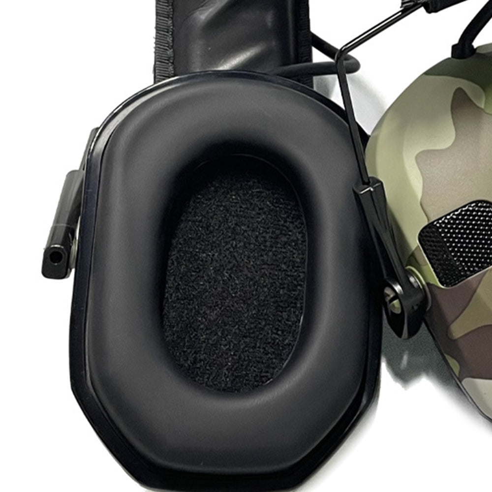 Premium Electronic Shooting Earmuffs with ARC Rail Mount – Tactical Helmet Headset for Noise Reduction, Intelligent Sound Pickup, NRR 22dB, Ideal for Airsoft, Hunting, and Outdoor Sports