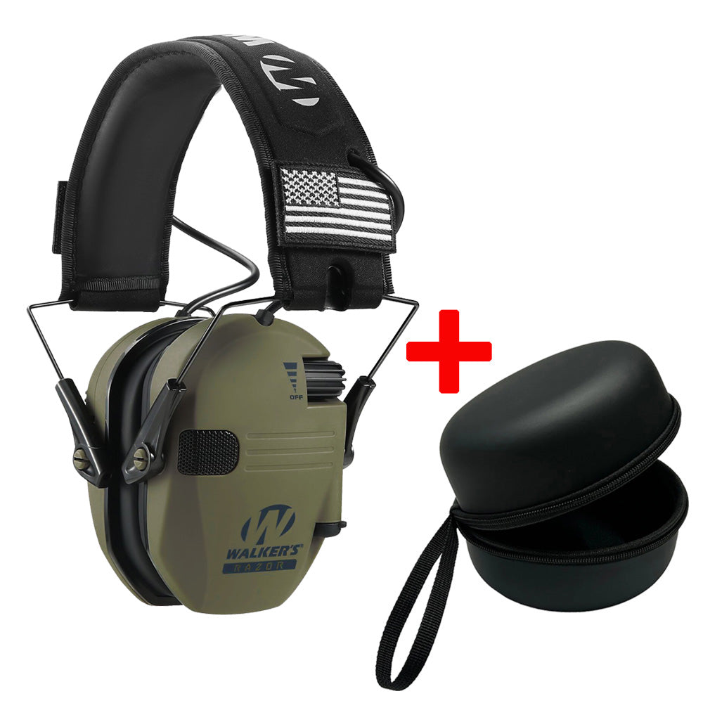 Premium Electronic Shooting Earmuffs with ARC Rail Mount – Tactical Helmet Headset for Noise Reduction, Intelligent Sound Pickup, NRR 22dB, Ideal for Airsoft, Hunting, and Outdoor Sports