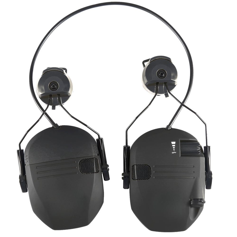 Premium Electronic Shooting Earmuffs with ARC Rail Mount – Tactical Helmet Headset for Noise Reduction, Intelligent Sound Pickup, NRR 22dB, Ideal for Airsoft, Hunting, and Outdoor Sports