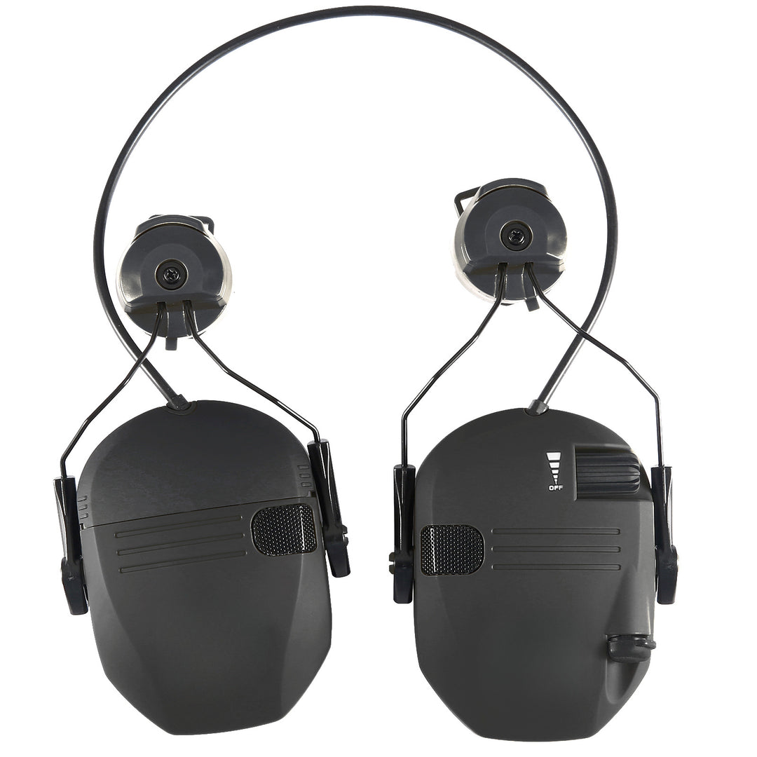 Premium Electronic Shooting Earmuffs with ARC Rail Mount – Tactical Helmet Headset for Noise Reduction, Intelligent Sound Pickup, NRR 22dB, Ideal for Airsoft, Hunting, and Outdoor Sports