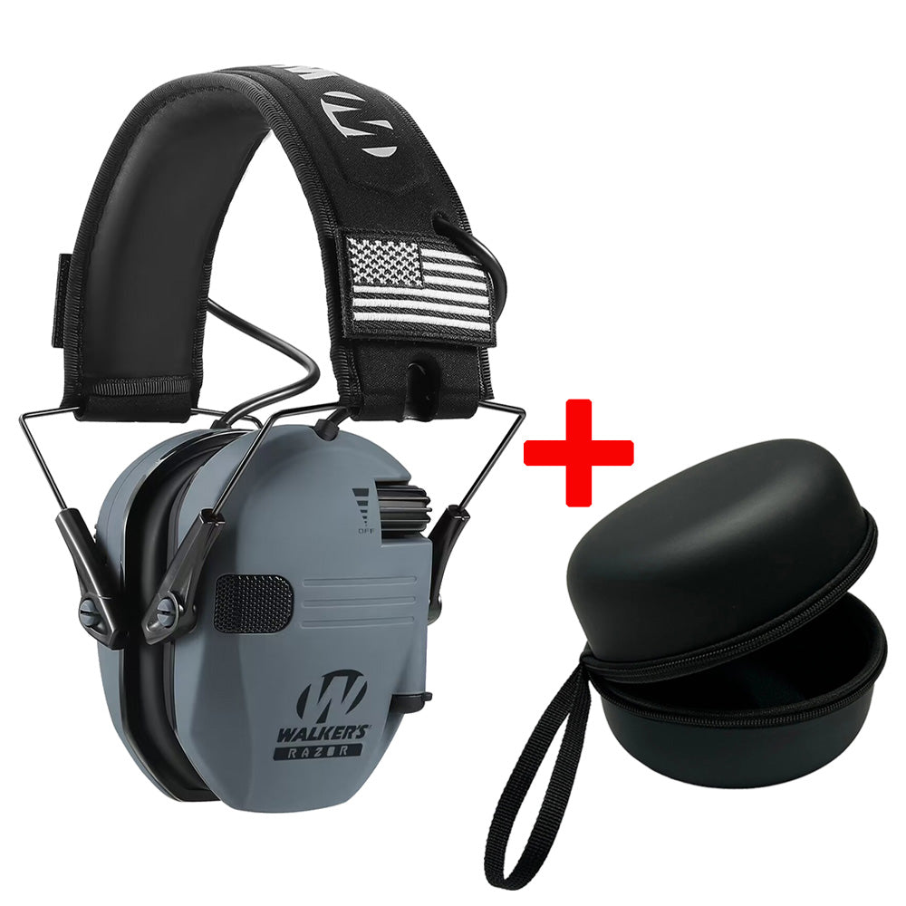Premium Electronic Shooting Earmuffs with ARC Rail Mount – Tactical Helmet Headset for Noise Reduction, Intelligent Sound Pickup, NRR 22dB, Ideal for Airsoft, Hunting, and Outdoor Sports