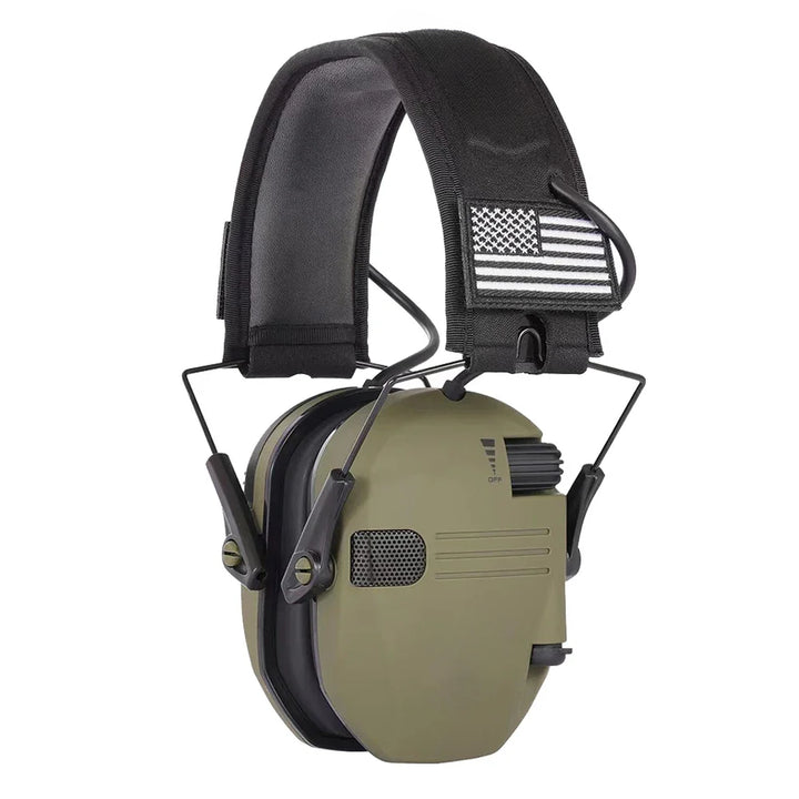 Premium Electronic Shooting Earmuffs with ARC Rail Mount – Tactical Helmet Headset for Noise Reduction, Intelligent Sound Pickup, NRR 22dB, Ideal for Airsoft, Hunting, and Outdoor Sports