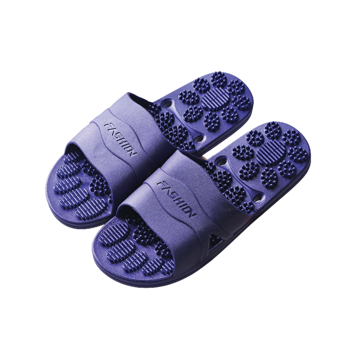 Premium Extra Large Acupoint Massage Slippers – Non-Slip Hollow Design for Indoor Home and Bathroom Use, Comfortable Sole Support for Men and Women, Ideal for Relaxation and Foot Therapy
