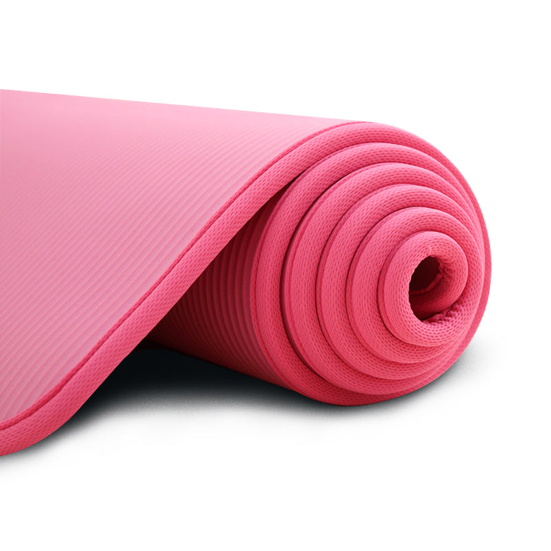 Premium Extra Thick Yoga Mat – 10mm Non-Slip, Environmental NRB Material – 183x61cm, Reversible, Durable, Easy to Clean – Ideal for Yoga, Pilates, Exercise & Fitness