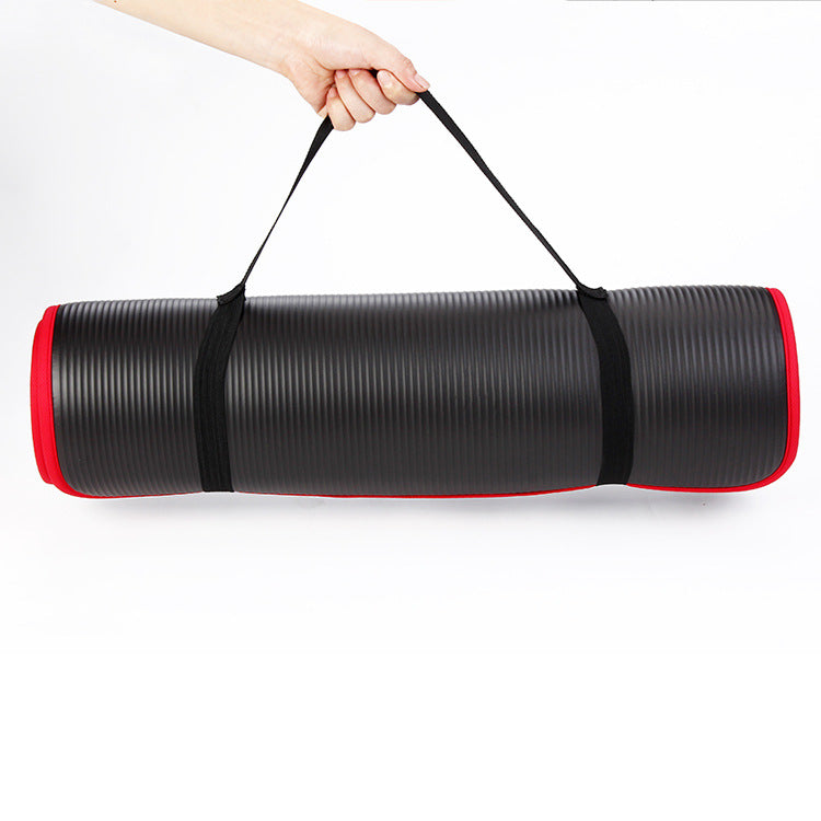 Premium Extra Thick Yoga Mat – 10mm Non-Slip, Environmental NRB Material – 183x61cm, Reversible, Durable, Easy to Clean – Ideal for Yoga, Pilates, Exercise & Fitness