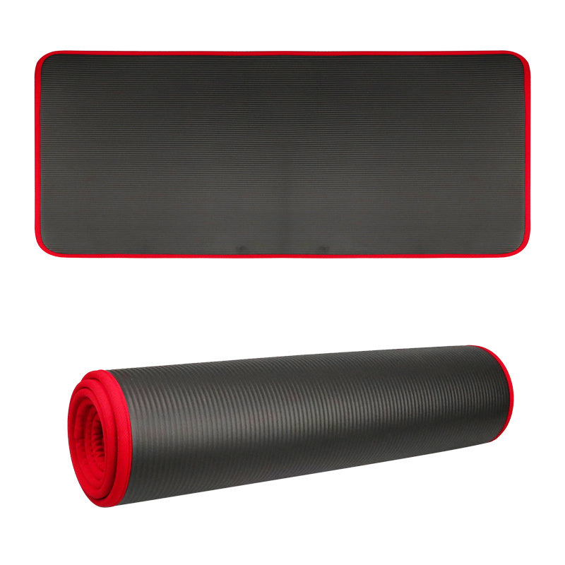 Premium Extra Thick Yoga Mat – 10mm Non-Slip, Environmental NRB Material – 183x61cm, Reversible, Durable, Easy to Clean – Ideal for Yoga, Pilates, Exercise & Fitness